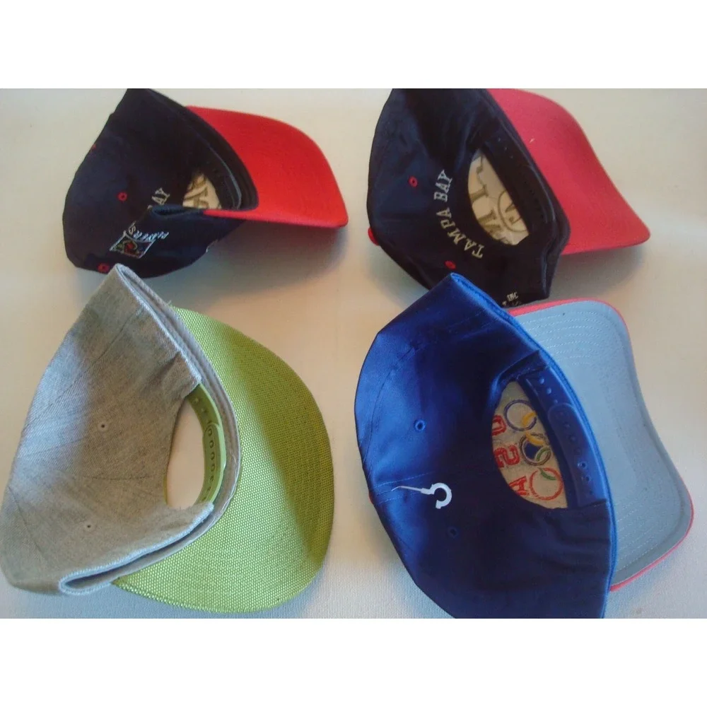 LOT TEXAS RANGERS ‎ OLYMPIC GAMES BUNDLE 90s snapback DEADSTOCK HAT CAP VINTAGE